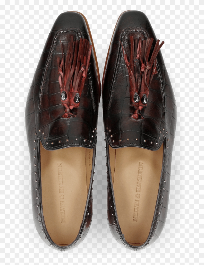 Loafers Lance 36 Turtle Black Red - Leather Clipart #3728685
