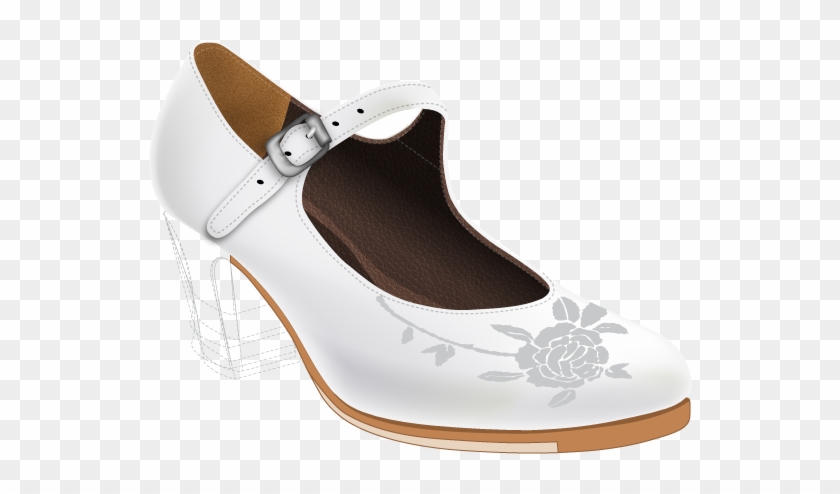 Sevilla Zapato Flamenco Para Baile Profesional - Sandal Clipart #3729201