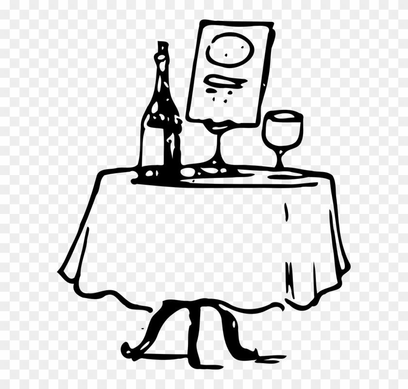 Dining Clipart Corporate Dinner - Fancy Dinner Table Clipart - Png Download