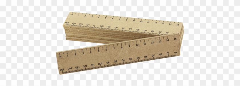 15cm Wooden Ruler, Eco30006 - Ruler Clipart