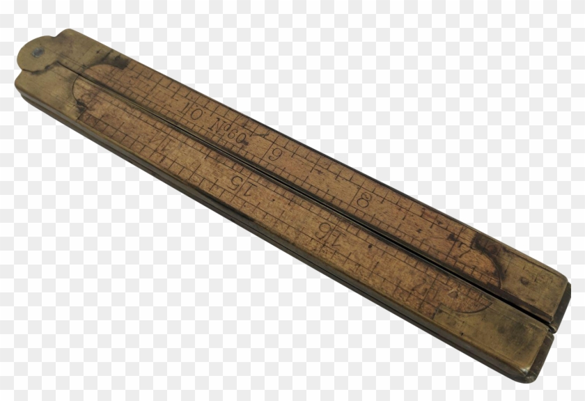 Antique Ruler - Plank Clipart