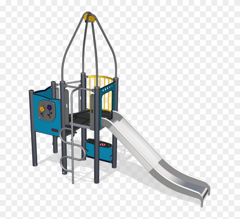 Slide Clipart Outdoor Play - Playground Slide - Png Download #3729605