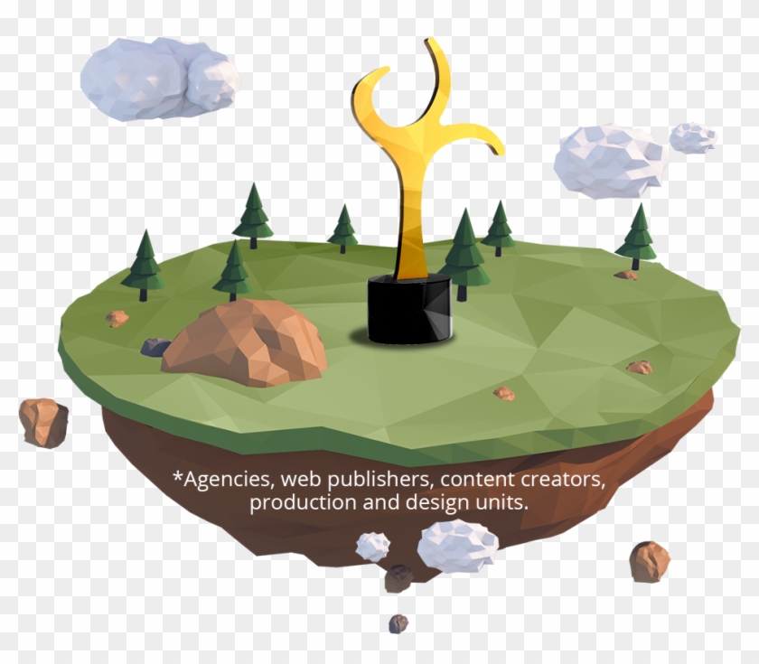 Trophy Island - Water Transportation Clipart #3729919