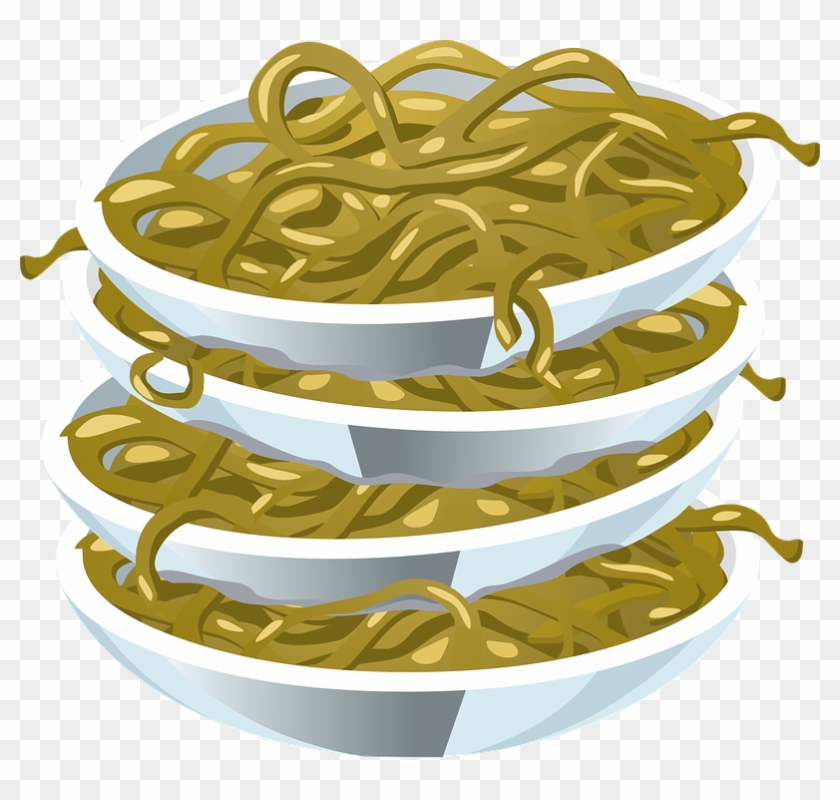 Dinner Plate Clipart Stack - Gambar Mie Kartun Png Transparent Png #3729953