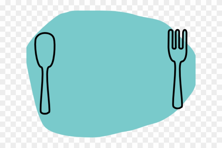 Dinner Plate Clipart Cartoon - Dinner Setting Png Transparent Png #3730082