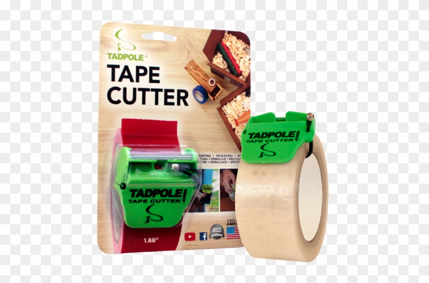 The 2-inch Tadpole Tape Cutter Is Used For Packaging - Adhesive Tape Clipart