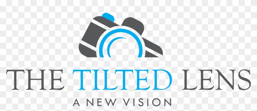 The Tilted Lens Logo - Graphic Design Clipart #3730318