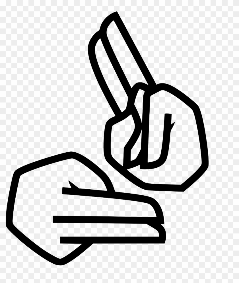 Para Informaros Sobre Los Detalles De La Actividad - British Sign Language Symbol Clipart #3730573