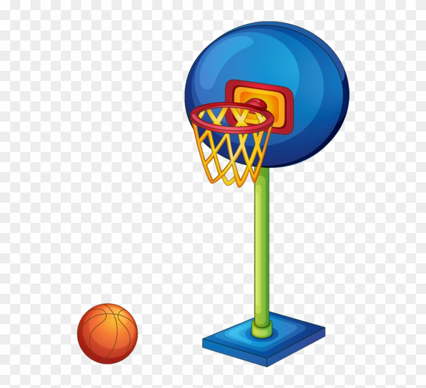 Playground Clipart Basketball - Ring Basket Clip Art - Png Download #3730754