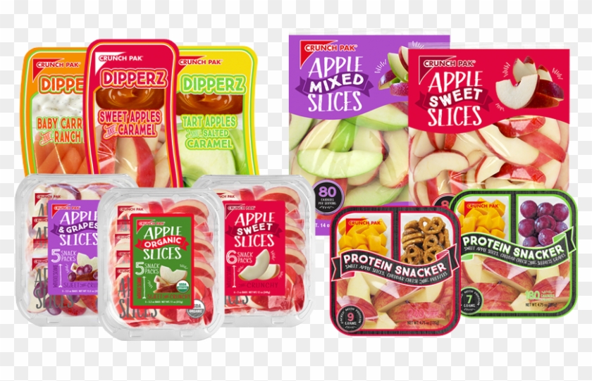 Crunch Pak Products - Apple Slice Brands Clipart #3731215