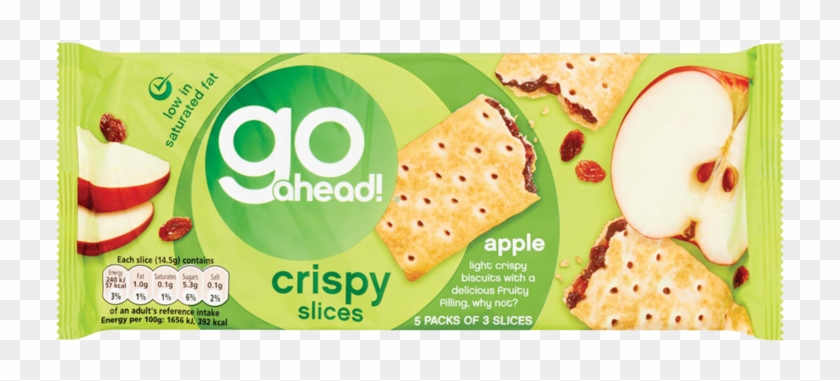 Go Ahead Crispy Fruit Slices Apple 218g - Crispy Slices Clipart #3731346