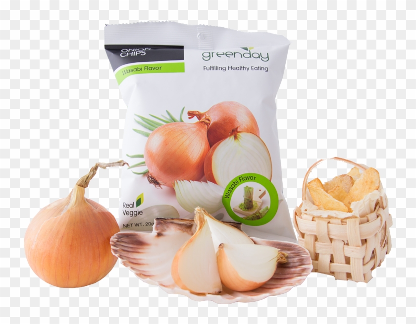 Onion Chips With Wasabi - Green Day Onion Chips Clipart