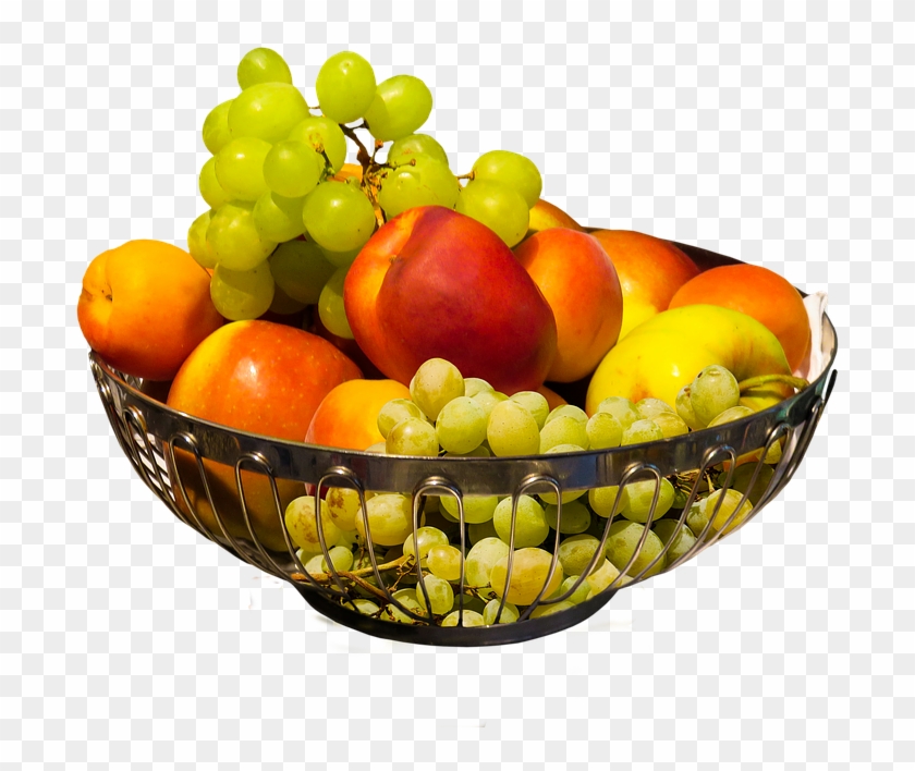 Eat, Food, Fruit, Nutrition, Vitamins, Grapes, Apple - Cesto Frutta Png Clipart #3731576