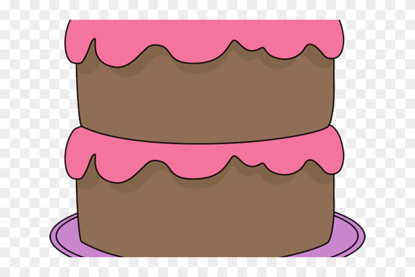 Birthday Cake Clipart Candle - Cartoon Birthday Cake No Candles - Png Download