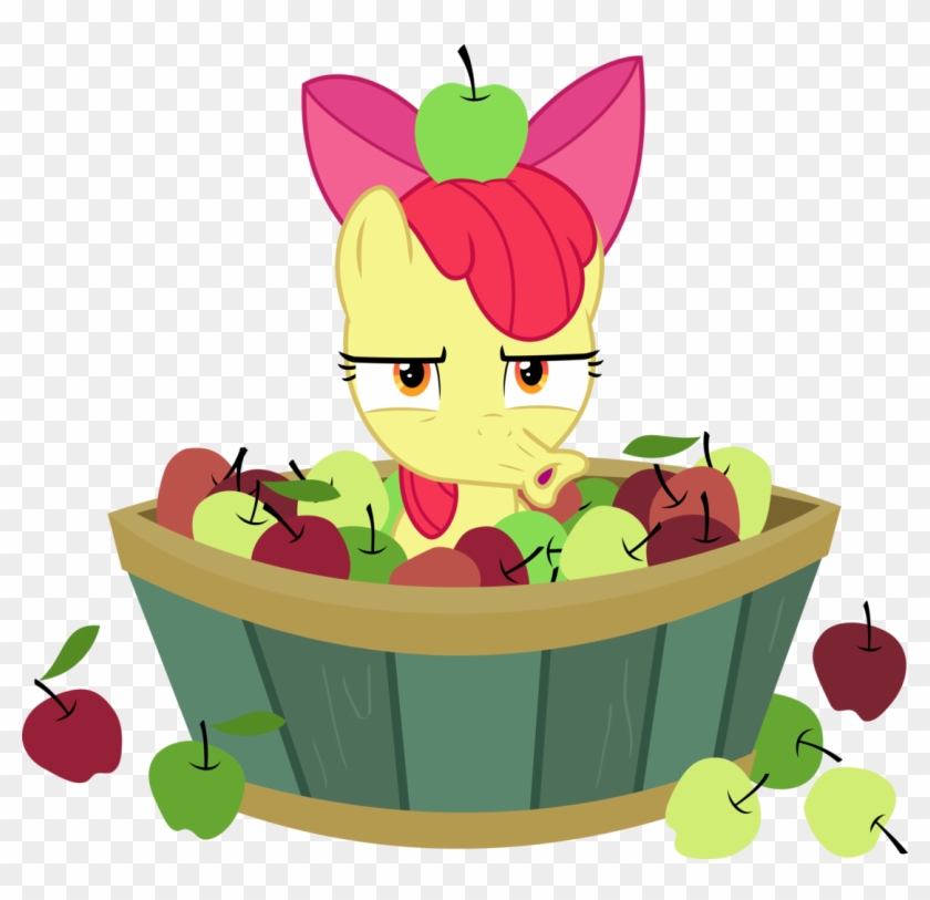 Absurd Res, Apple, Apple Basket, Apple Bloom, Artist - Cartoon Clipart #3731922