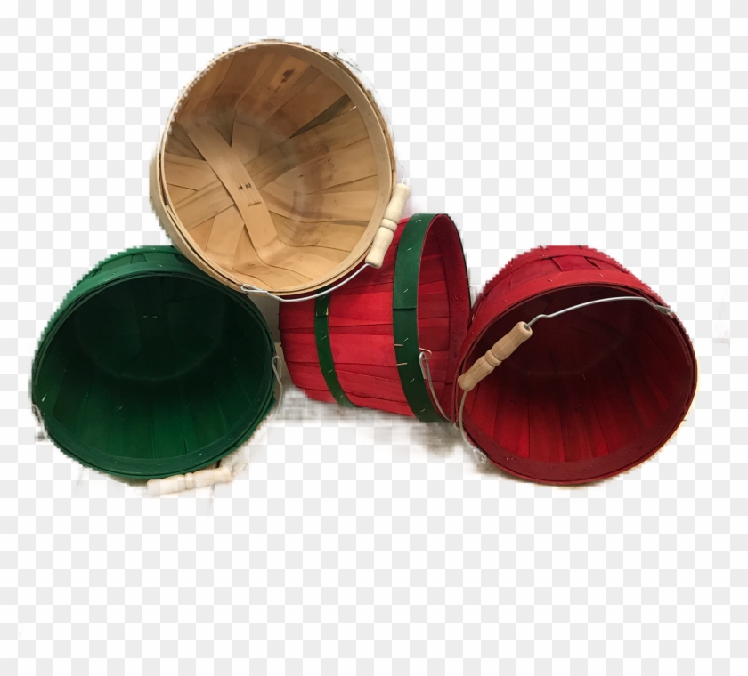 Wood Apple Retail Display Baskets - Toy Clipart