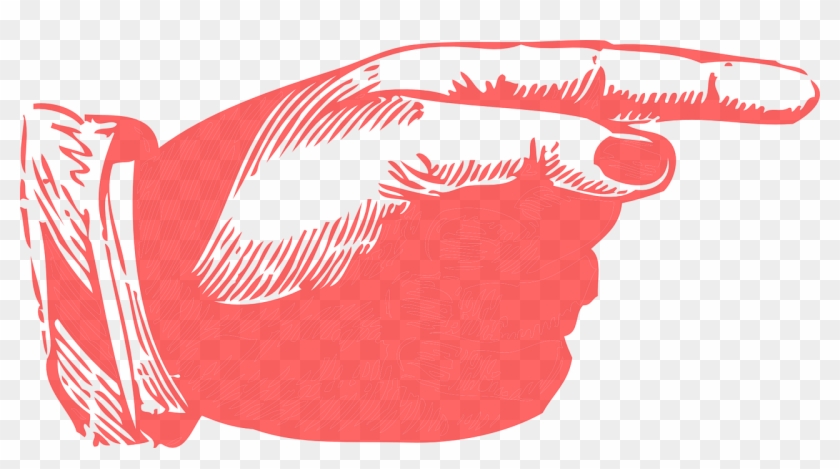 Hand Pointing Strict Png Image - Pointing Finger Clip Art Transparent Png #3732155