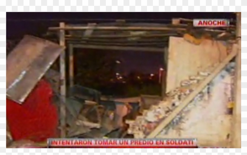 Intentaron Tomar Un Predio En Villa Soldati, Pero Fueron - Track Clipart