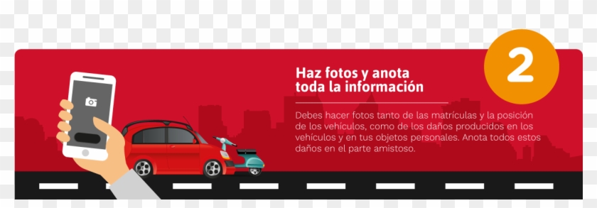 Pasos A Seguir En Caso De Accidente - City Car Clipart