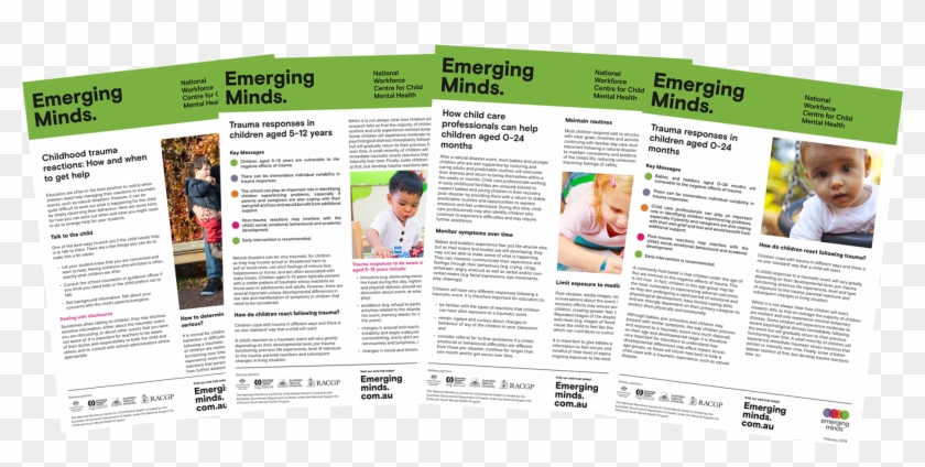 Emerging Minds Au - Brochure Clipart