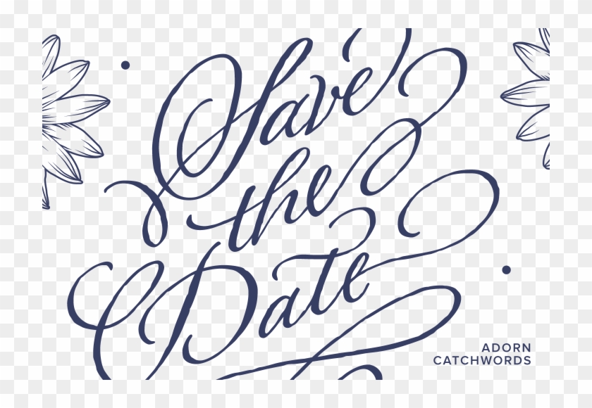 Adorn Catchwords Is Not Your Typical Font, But A Set - Elaborate Script Font Clipart