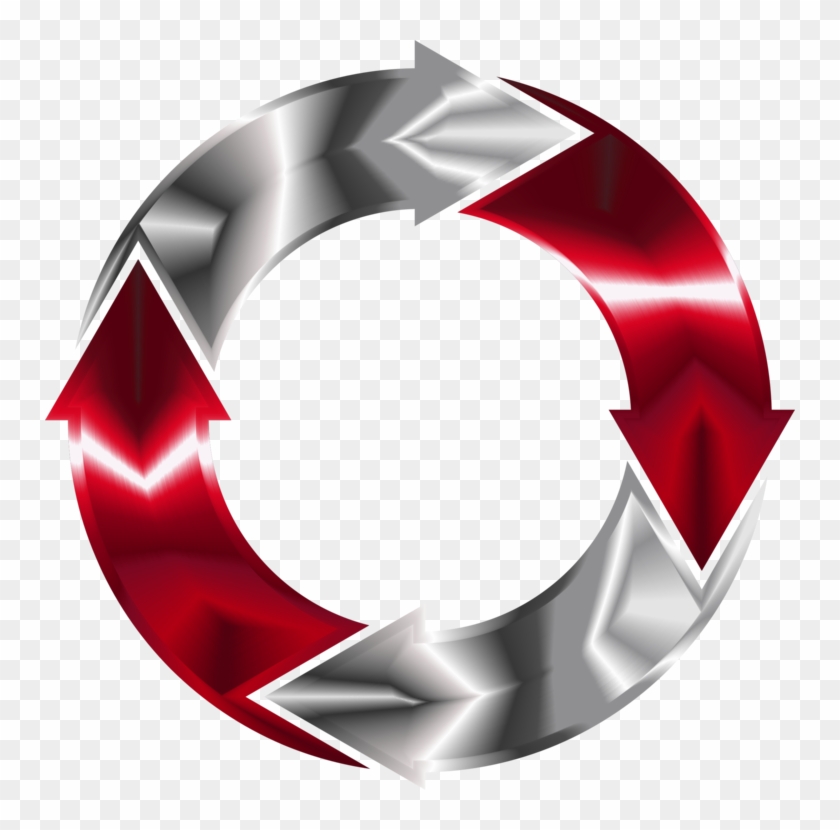 Circle Computer Icons Steel Shape Beam - Circular Arrows Graphic Png Clipart