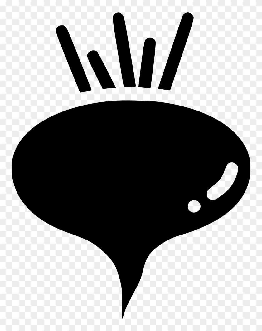 Beet Root Plant Food Comments - Illustration Clipart