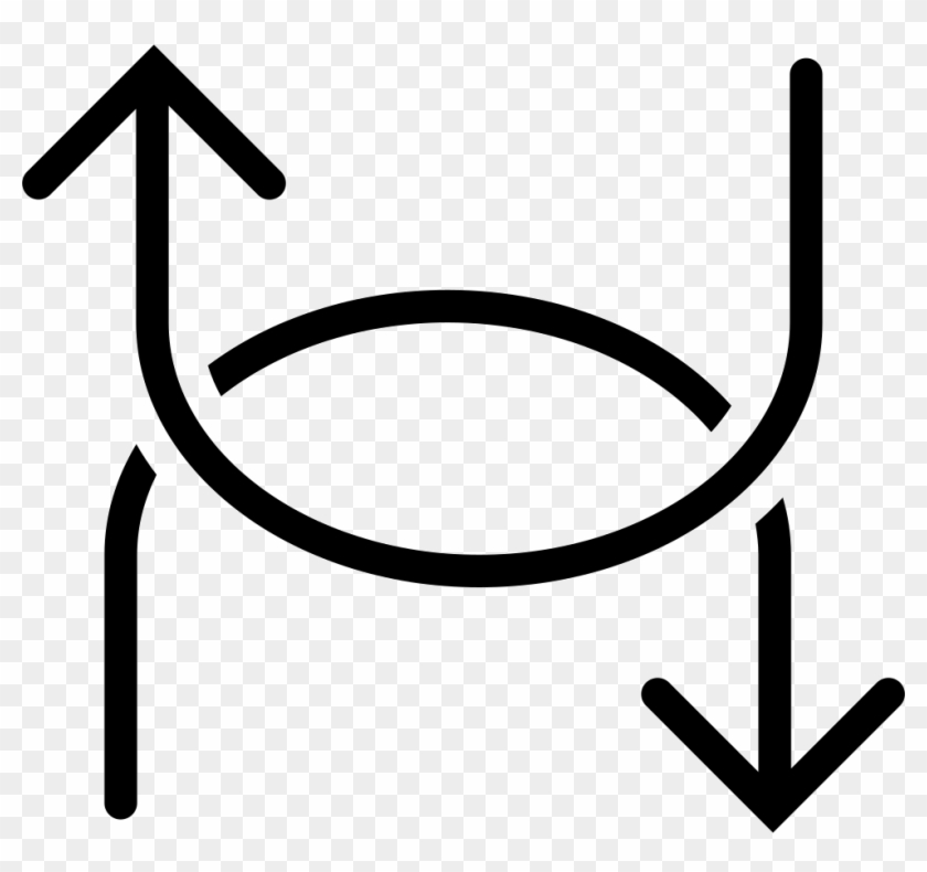 Two Curved Arrows , Png Download Clipart