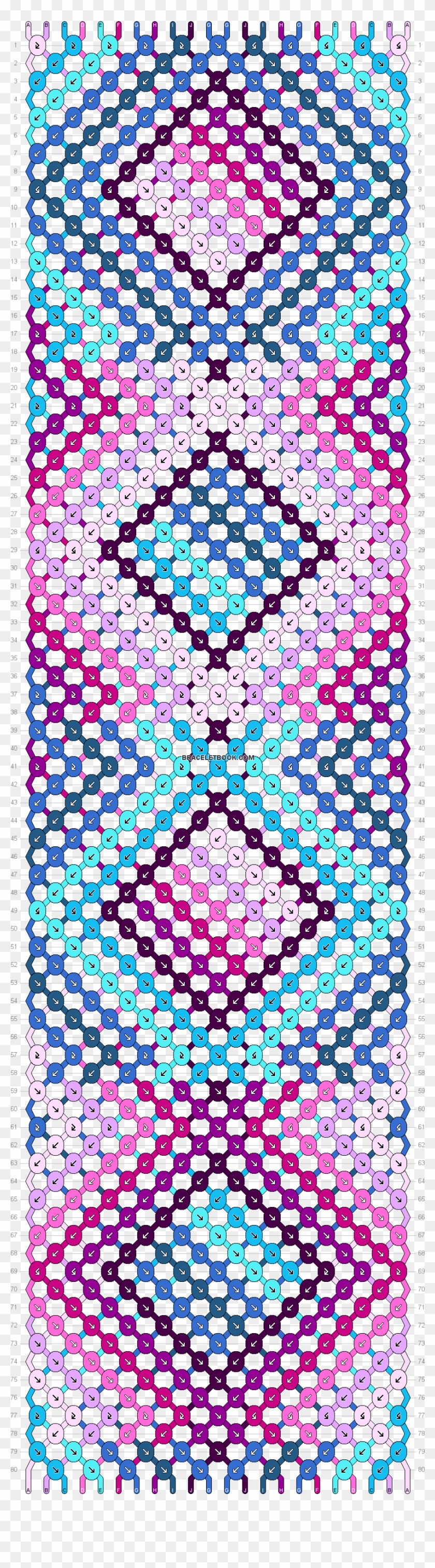 Normal Pattern - Friendship Bracelet Giraffe Pattern Clipart