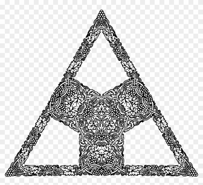 Grapevine Cross Computer Icons Triangle Symmetry - Triangle Clipart