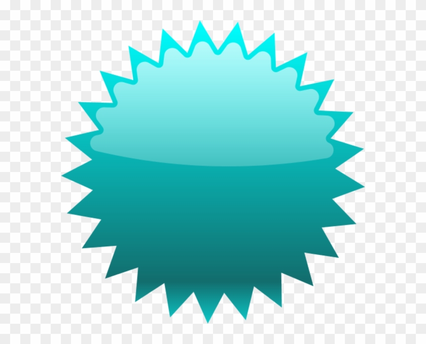 Star Button Png - Starburst Png Clipart #3734829