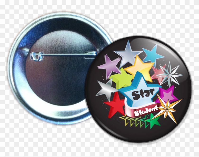 Stock Buttons - Student Council Pin Badge Clipart