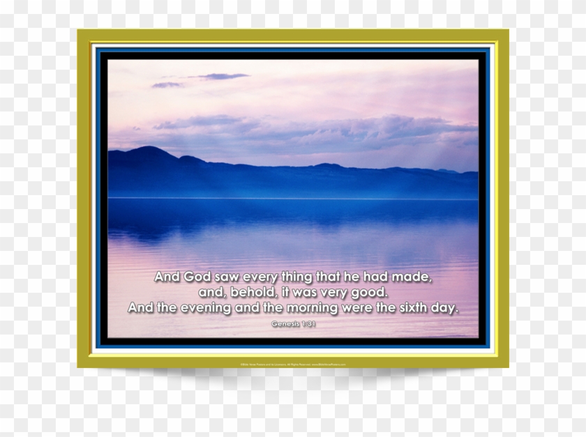 And God Saw Every Thing - Picture Frame Clipart #3735019