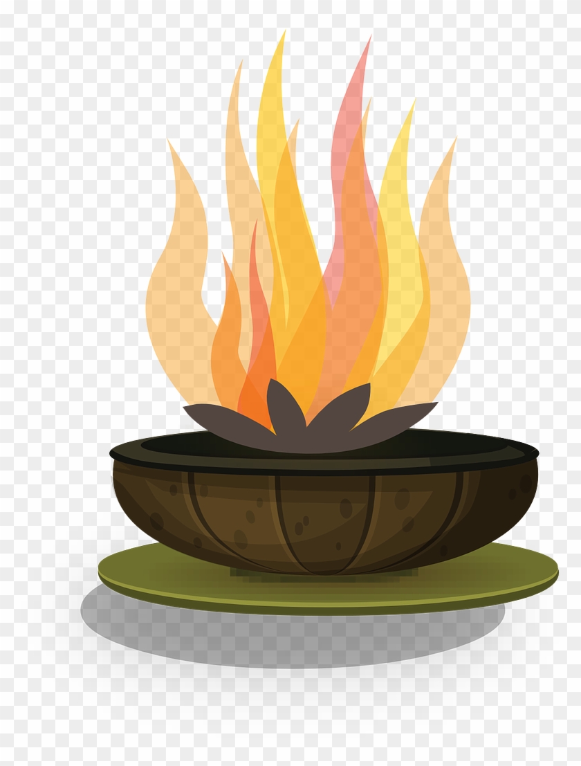 Fire Flame Warmth Yellow Blaze Png Image - Fire Pit Transparent Background Clipart #3735254