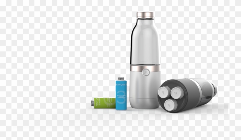 The Latest Version Of The Lifefuels Smart Water Bottle - Glass Bottle Clipart