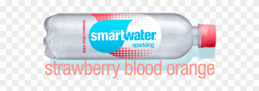Smartwater Sparkling, Strawberry Blood Orange - Plastic Bottle Clipart #3735331