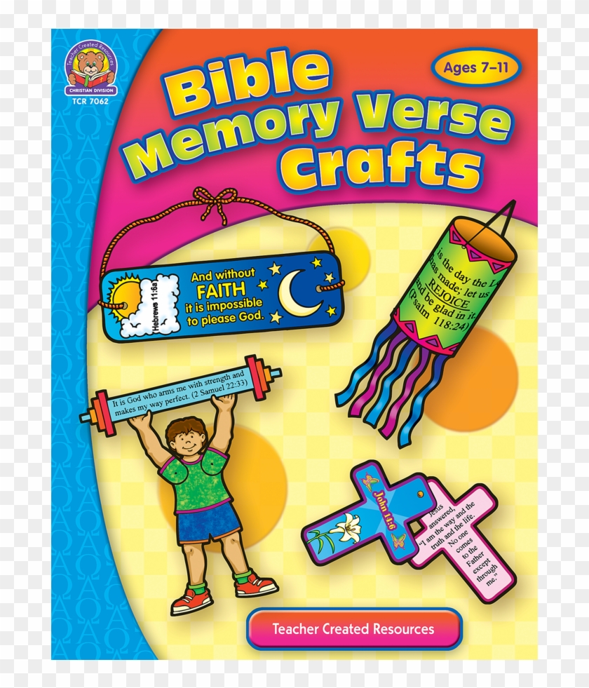 Tcr7062 Bible Memory Verse Crafts Image - Bible Activities Crafts Clipart #3735803