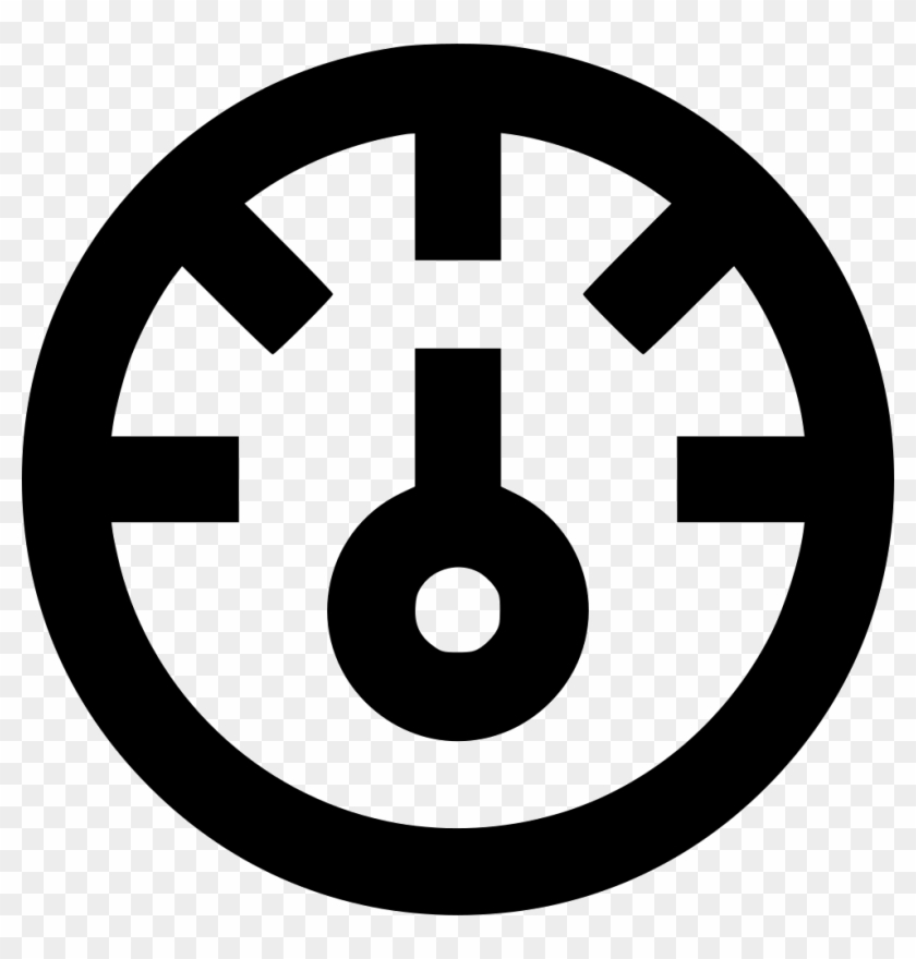 Dashboard Gauge Guage Odometer Speed Speedometer Widget - Recycle Logo In Circle Clipart