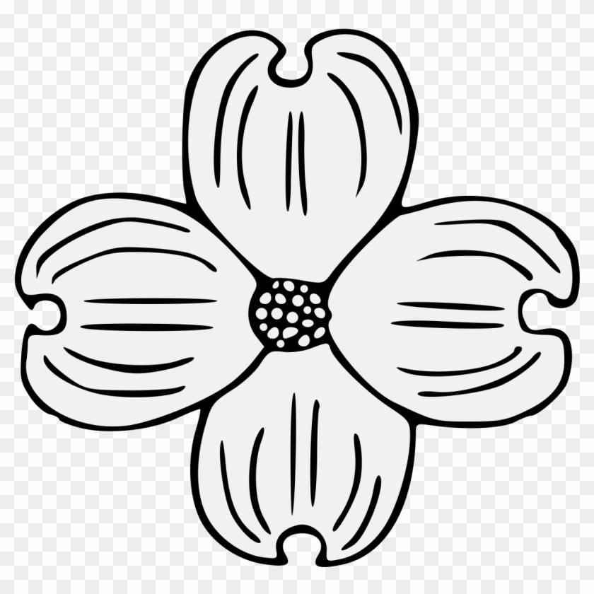 Details, Png - Transparent Clipart Dogwood Blossom