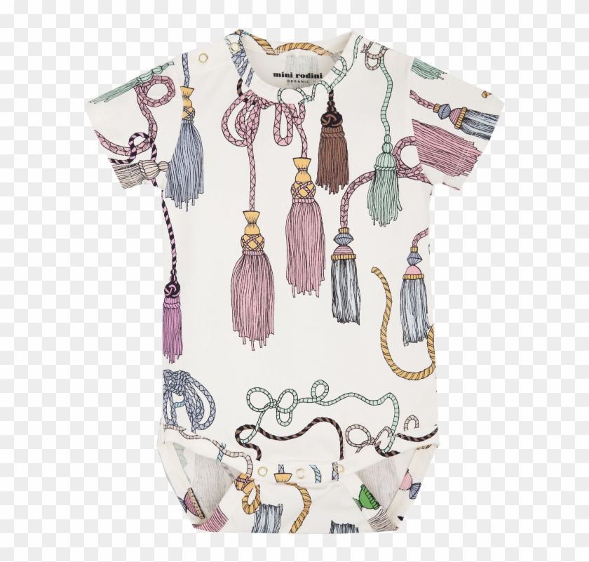 Mini Rodini Ss Body Tassels - Illustration Clipart #3736172