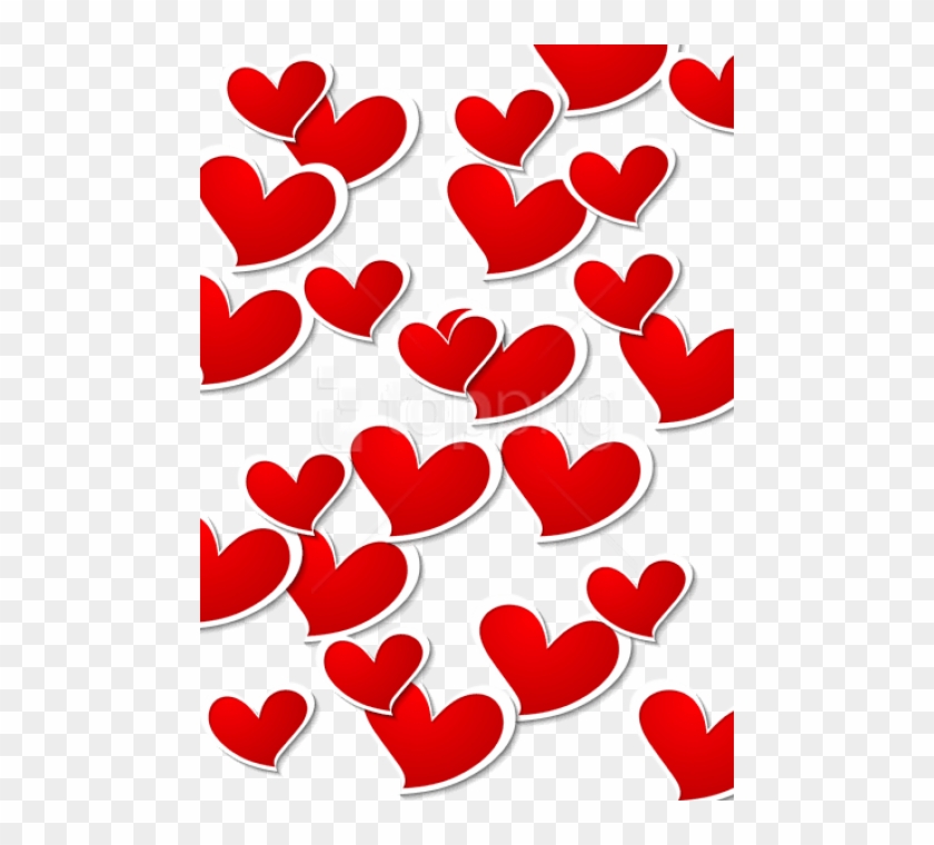 Free Png Download Transparent Red White Hearts Decorativeclipar - Valentines Day Clip Art Transparent