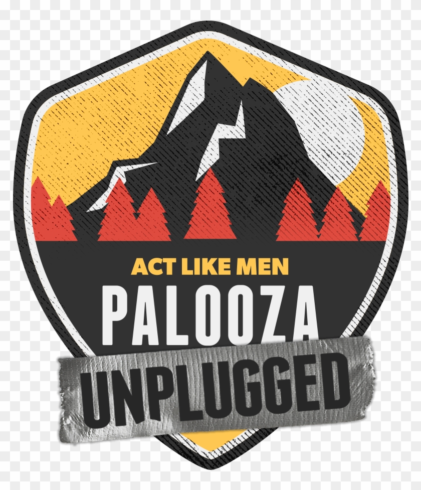 Act Like Men Palooza Unplugged - Emblem Clipart #3736683