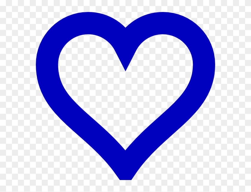 Blue Heart Clipart Free - Png Download #3736849