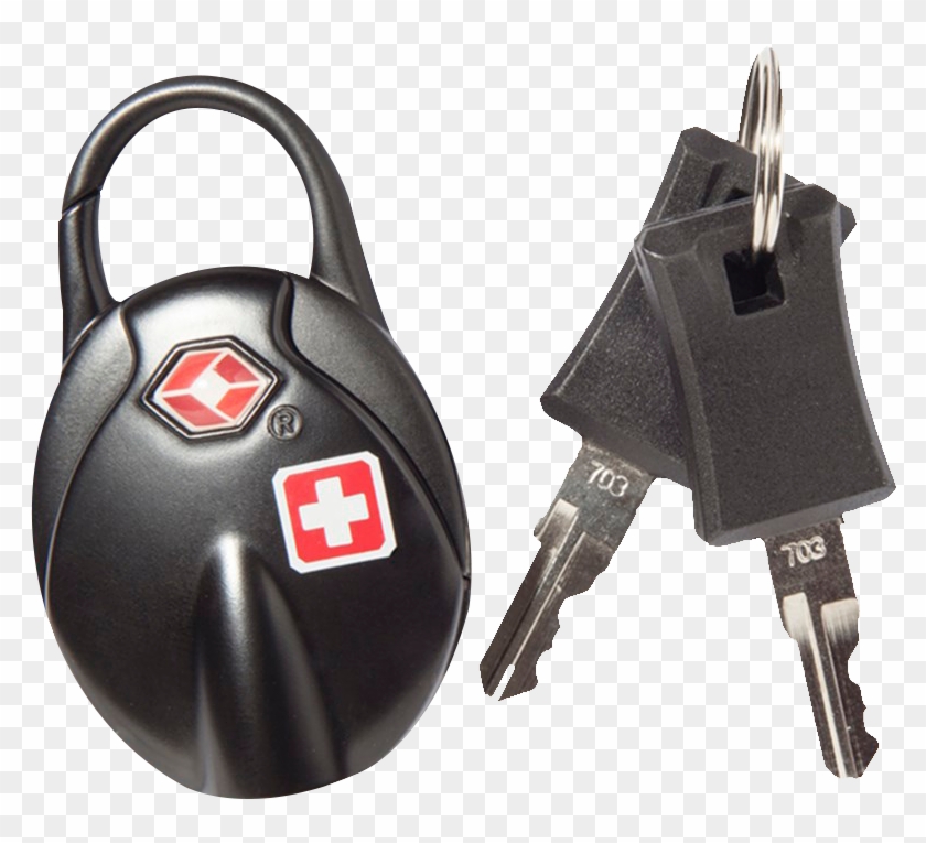 Cadeado Tsa Com Chave - Bag Clipart