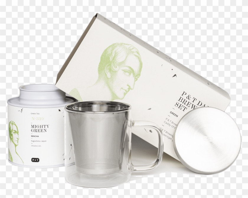 P & T Green P & T Daily Brewing Tea Gift Set / Brewing - Ceramic Clipart #3738022