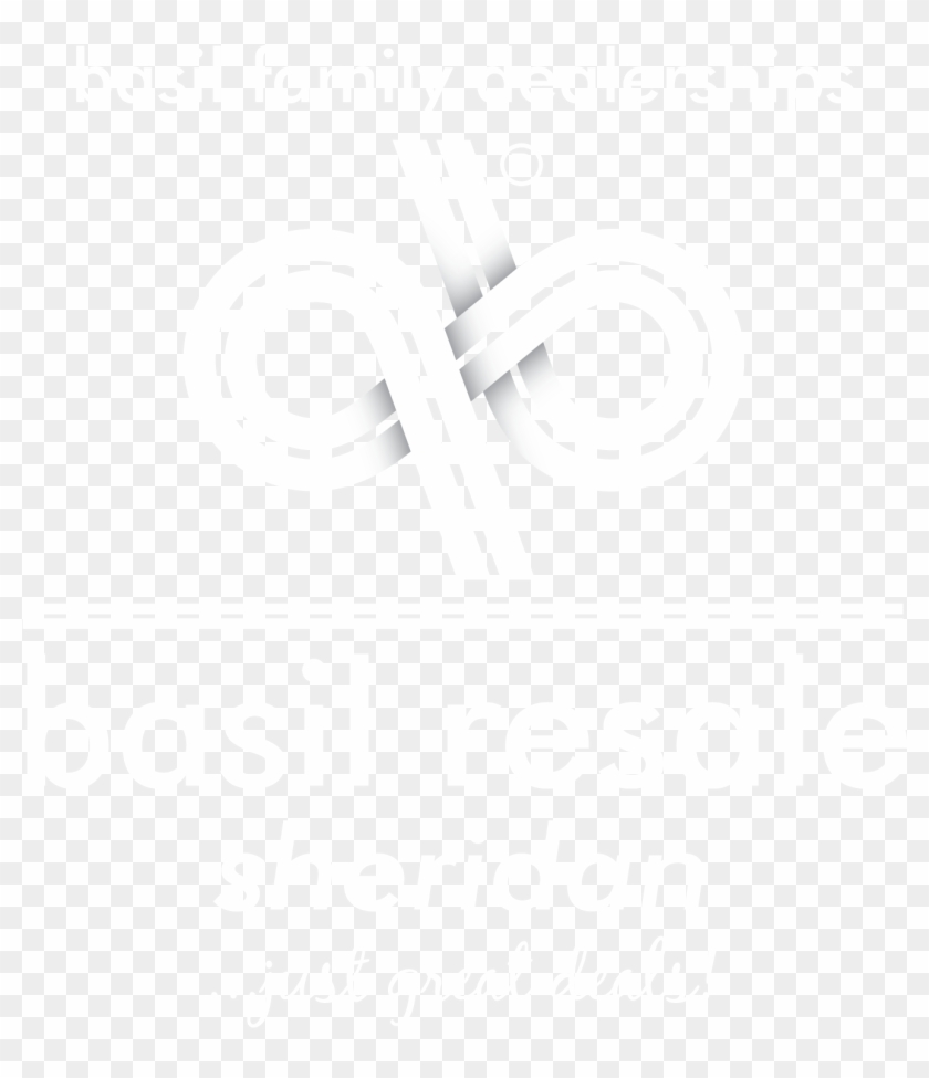 Basil Resale Sheridan Stacked White Png - Graphic Design Clipart #3738292