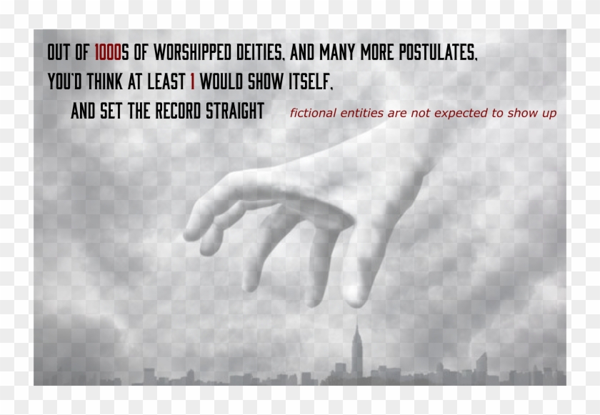 Hand Of God - End Of The World Clipart