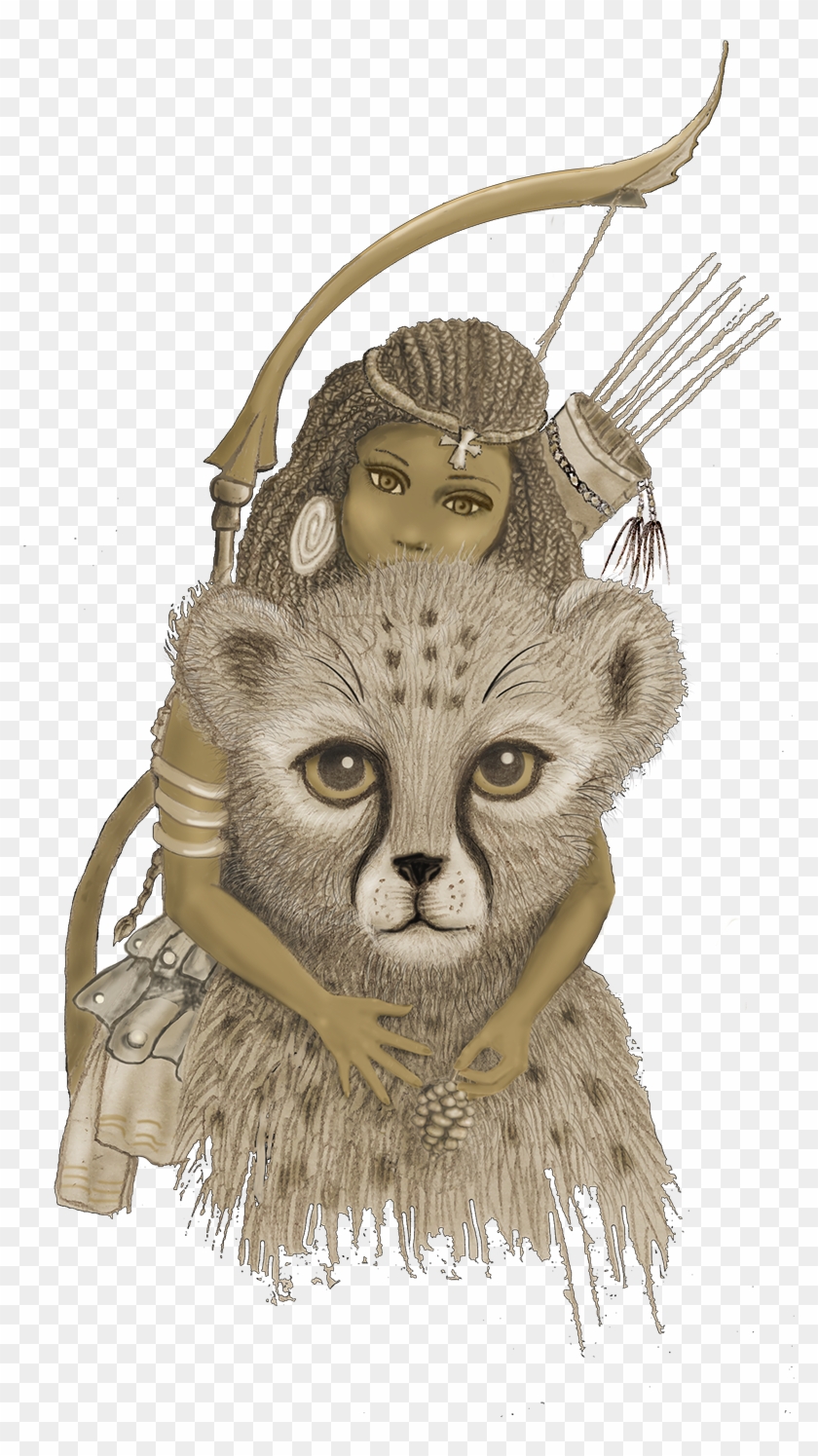 African Myth Illustration - Illustration Clipart #3738940