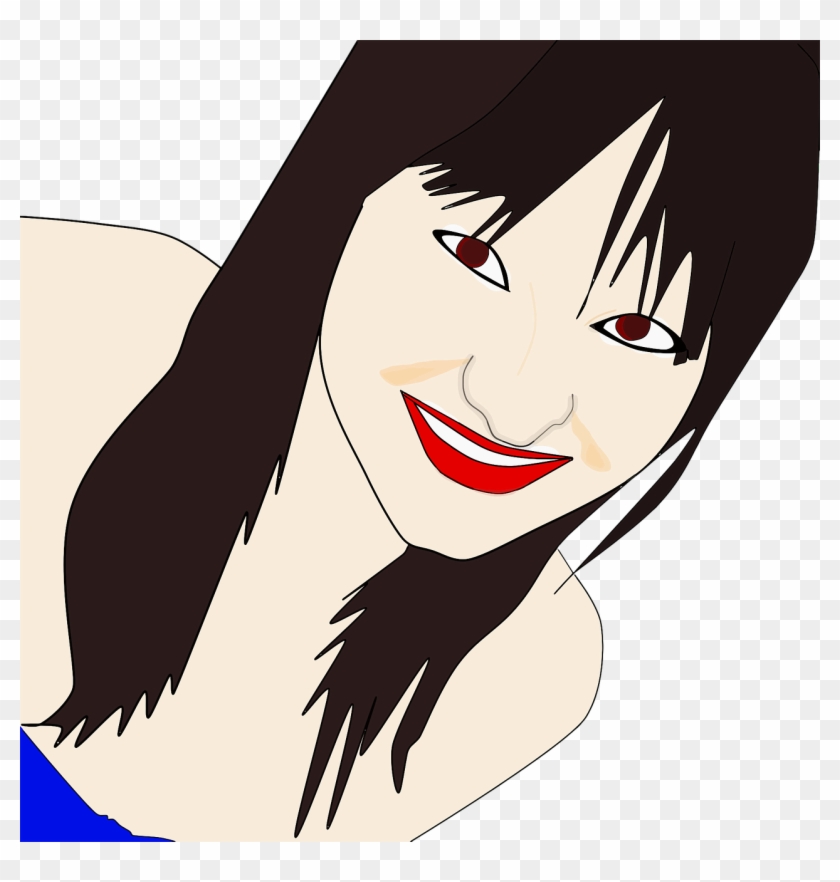 Drawing Female Girl Human Png Image - Cartoon Clipart