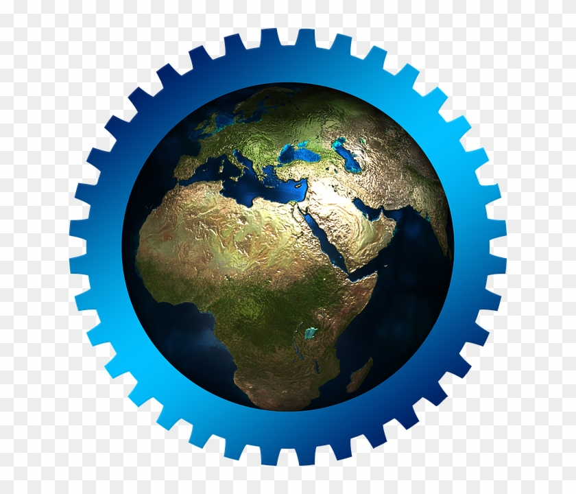 A Continent Geared For Growth - Star Round Logo Clipart